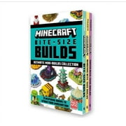 Minecraft Bite-Size Builds by Mojang AB 3 Books Collection Box Set - Ages 7+ Hardback