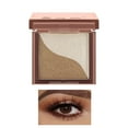Bite Size Eyeshadow Palette, Glazed Light Two Color Lazy Eye Shadow