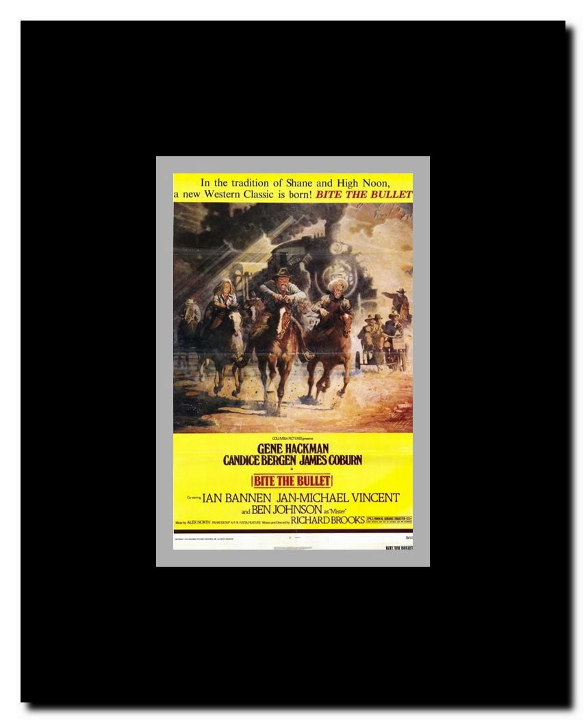 Bite the Bullet Framed Movie Poster