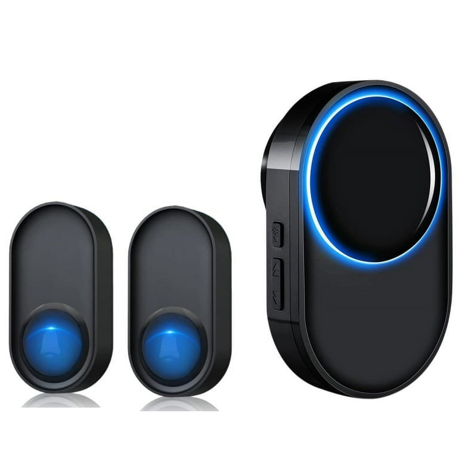 Bitiwend Electric Wireless Doorbells for Home,1 Receivers 2 Buttons,58