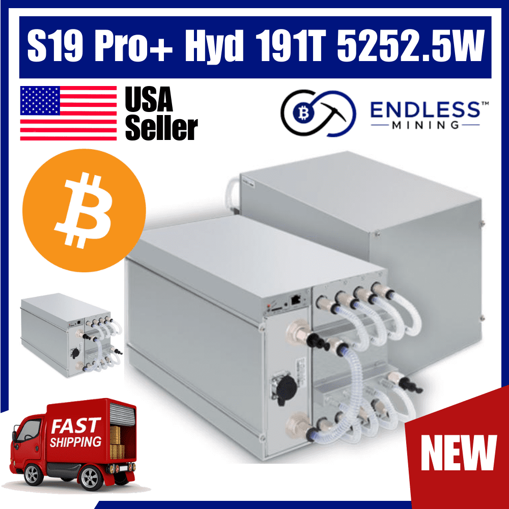 Bitmain Antminer S19 Pro Hyd 191Ths 5252.5W Bitcoin Botswana | Ubuy