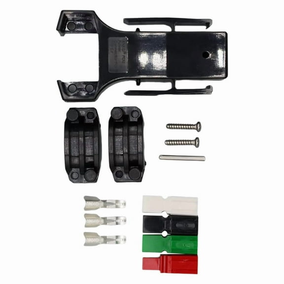 Bitmain P13 Anderson Plug 4Pin Power Connector DIY Kit for Antminer S21 S19jxp Power Supply Charging Terminal Connector,1 x P13 Plug kit (Need to assemble by yourself),Black