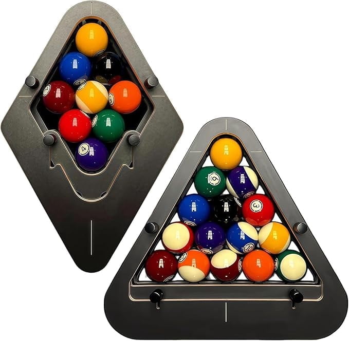 Bitman-Rack 8-Ball PRO Precision Billiard Rack - Machined Aluminum Pool ...