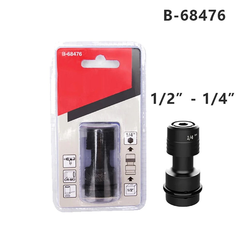 Bits Adapter Conversion Electric Wrench 1/2in Or 3/8in Square Convert 1 ...