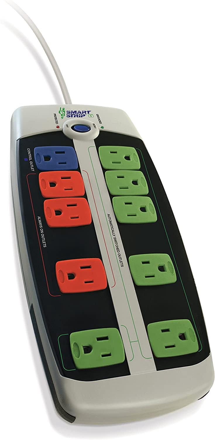 Bits Limited LCG-3MVR Energy Saving Surge Protector with Autoswitching Technology, 10-Outlet