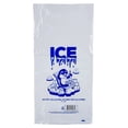 thumbnail image 1 of Bits N Things Clear Plastic Ice Bag with Ice Print | 9" x 18" | Freezer Safe & Recyclable | (5 lb, 500 Count), 1 of 3
