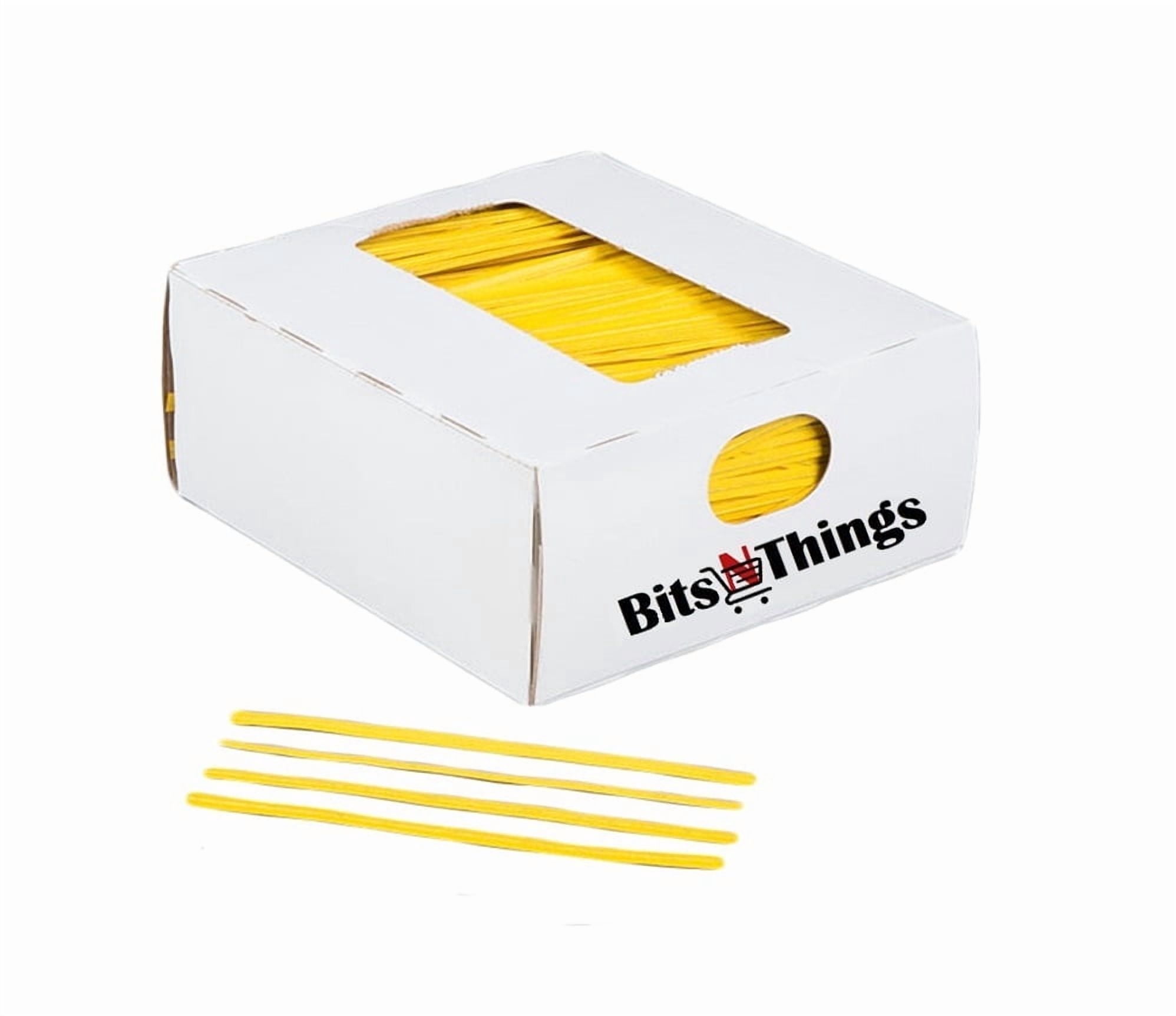Bits N Things Twist Ties for Bags | Bulk 2000 Pack with Dispenser Box ...
