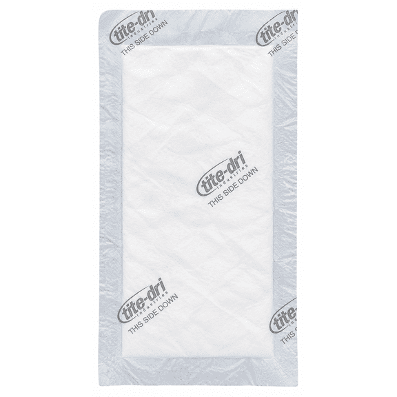 White Meat Absorbent Pads 4" x 7", 40 Gram, 150 Count | Disposable Food Tray Moisture Pads | Beef, Poultry, Seafood & Frozen Food Packaging | Bulk Pack | Bits N Things