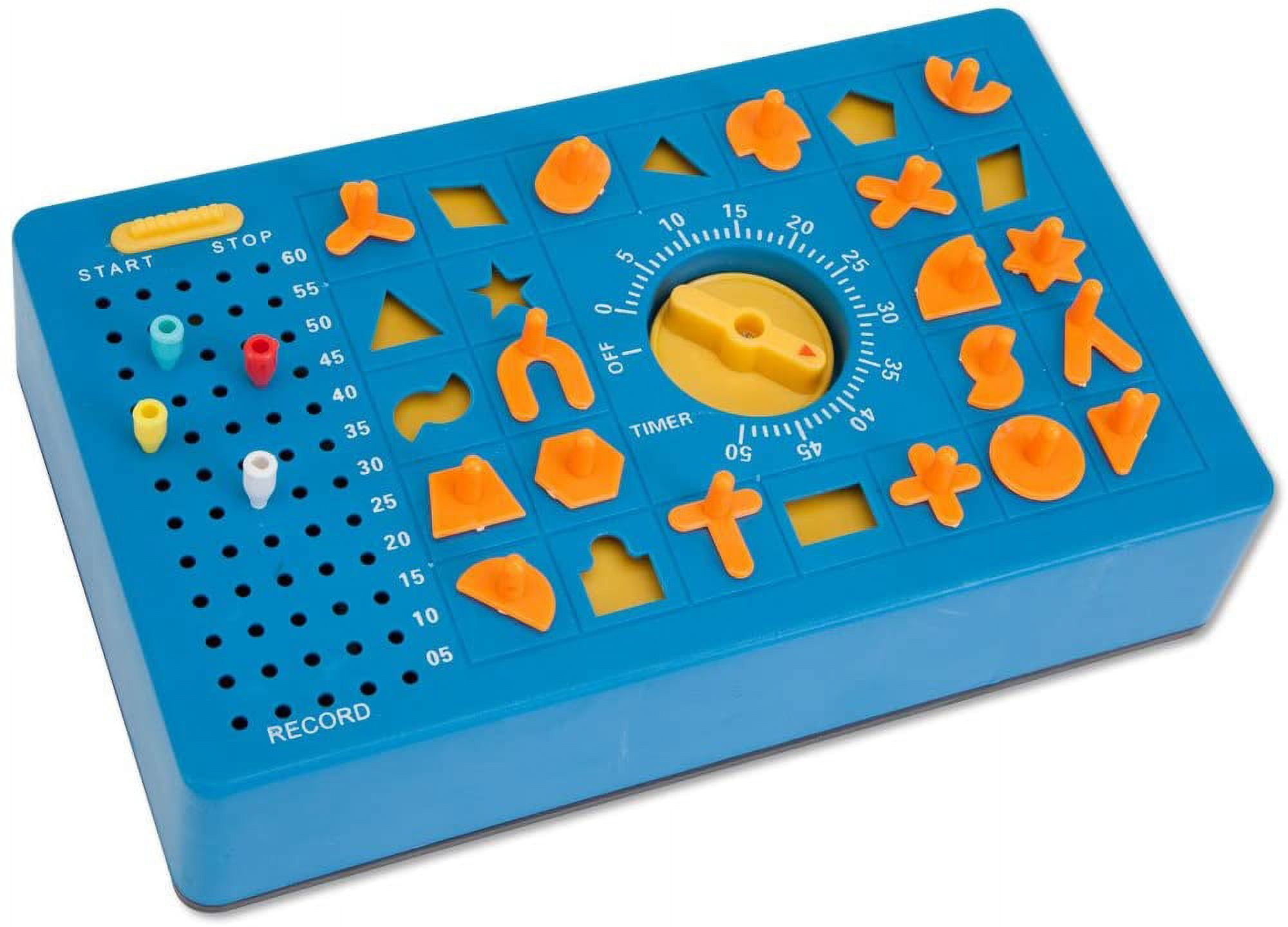 Bits & Pieces TimeShock Retro Wind-Up Puzzle Game with Timer & Pop-Up ...