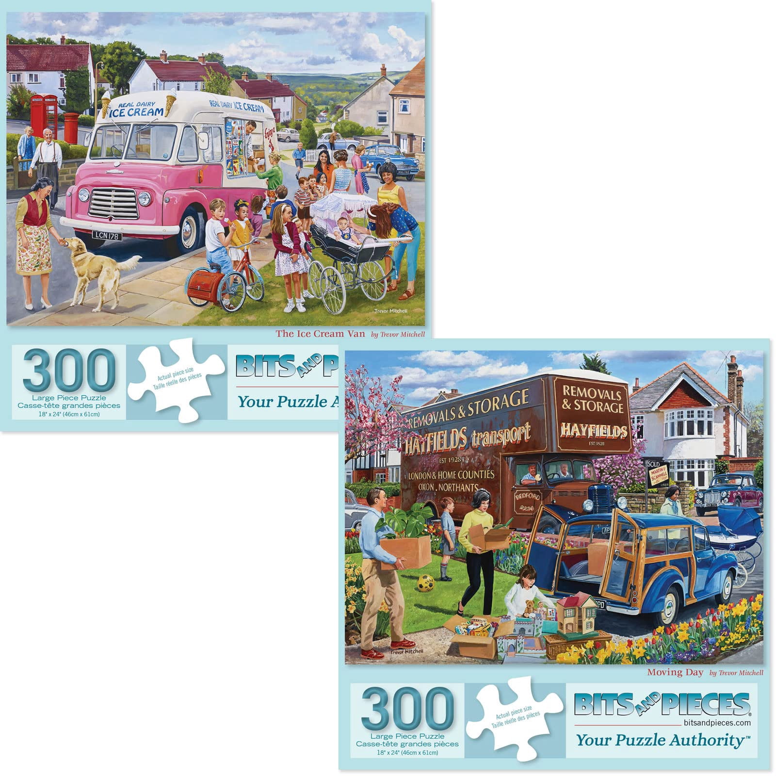 Bits And Pieces 'A Little Cat Nap' 500 Piece Jigsaw Puzzle – 18x24 Inches, Art By Larry Jones