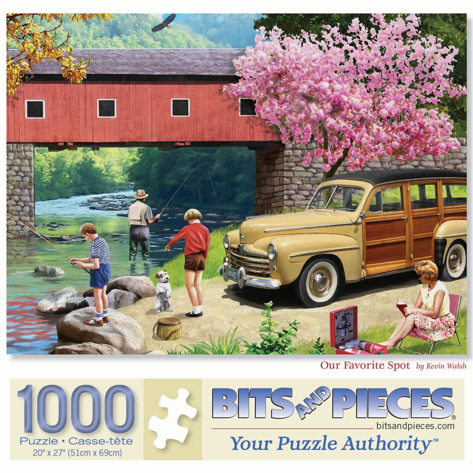 Bits and Pieces 1000 Piece Jigsaw Puzzle for Adults “Our Favorite Spot ...