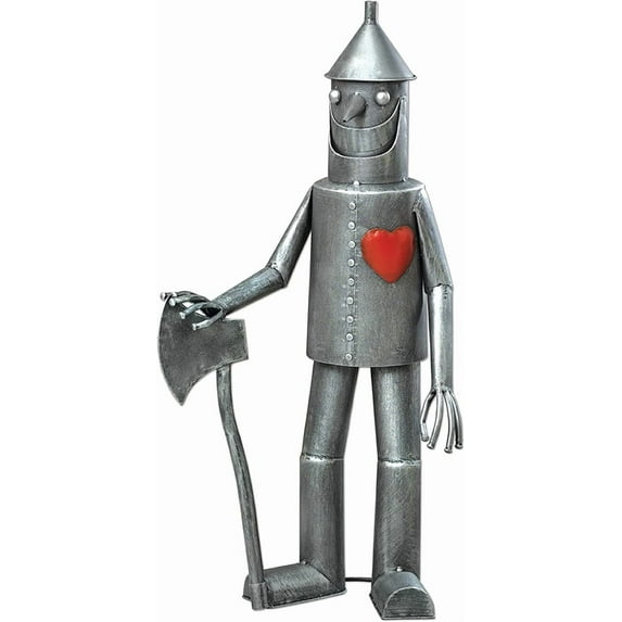 Bits and Pieces 30 ½” Tall Tin Woodsman with a Heart Yard Decorations Outdoor Garden Décor