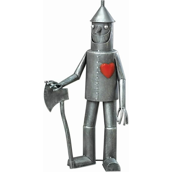 Bits and Pieces 30 ½” Tall Tin Woodsman with a Heart Yard Decorations Outdoor Garden Décor