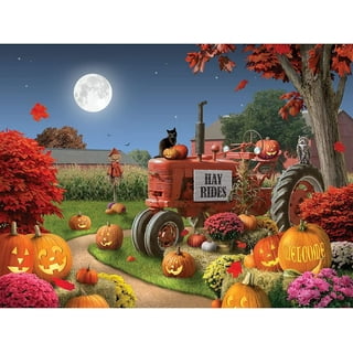 Pumpkin Hollow 1000ピースジグソーパズル Buffalo Games Charles Wysocki Jigsaw Puzzle - 1000 Pieces