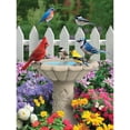 thumbnail image 1 of Bits and Pieces Summer Garden Friends Jigsaw Puzzle for Adults, 500 Piece, 18" x 24", 1 of 10