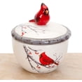 thumbnail image 1 of Bits and Pieces Keepsake Cardinal Jewelry Box, Ceramic, 1 of 3