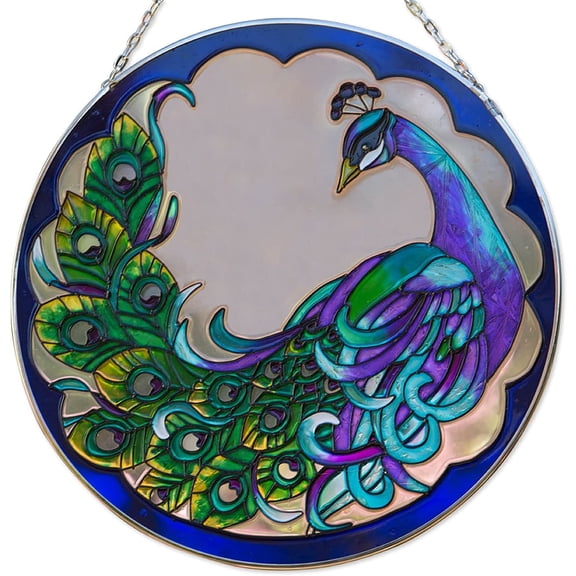 Bits and Pieces Majestic Peacock Sun Catchers