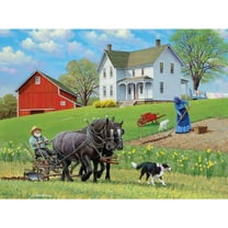 Bits and Pieces Planting Season Jigsaw Puzzle, 300 Pieces, 18x24 Inches
