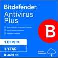 thumbnail image 1 of Bitdefender - Antivirus Plus 1 Device, 1 Year - For Windows, Apple iOS, Mac OS, Android, Linux [Digital Download], 1 of 1