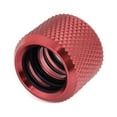 thumbnail image 1 of Bitspower Multi-Link Coupler Fitting for 12mm OD Rigid Tubing, Deep Blood Red, 1 of 3