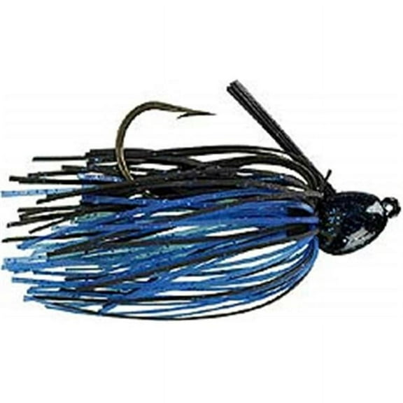 Bitsy Bug Mini Jig, Black-Blue, 0.25 oz.