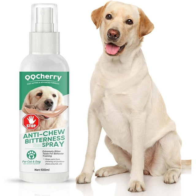 Bitter Apple Spray for Dogs to Stop Chewing, No Chew Spray for Dogs,Pet Behavior Corrector,Pet