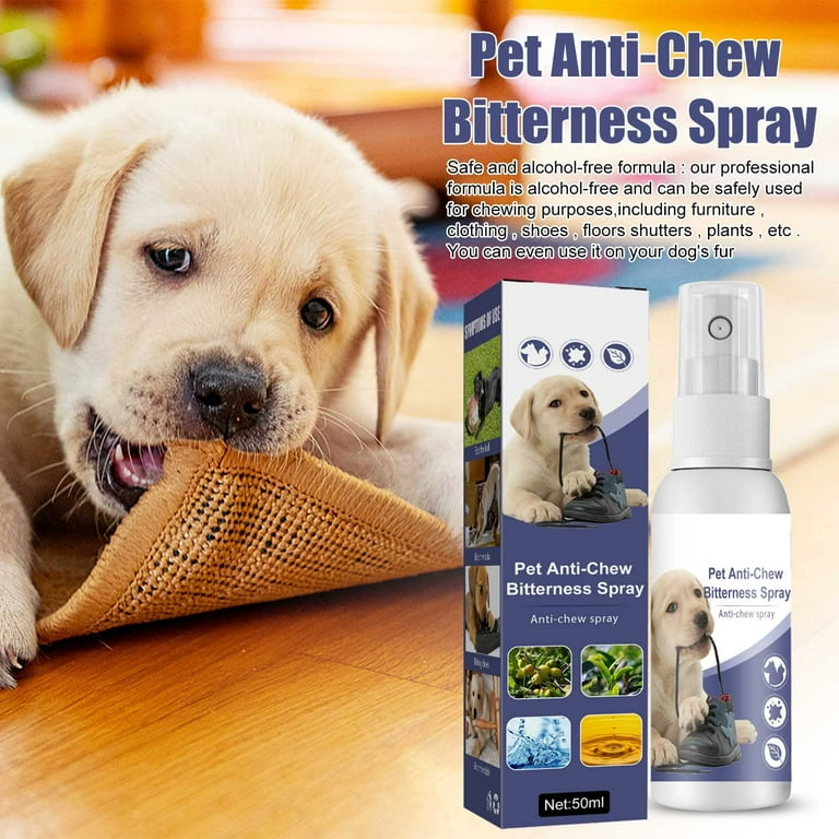 Bitter apple shop dog chew deterrent