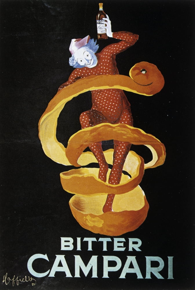 Bitter Campari Canvas Art - (18 x 24)