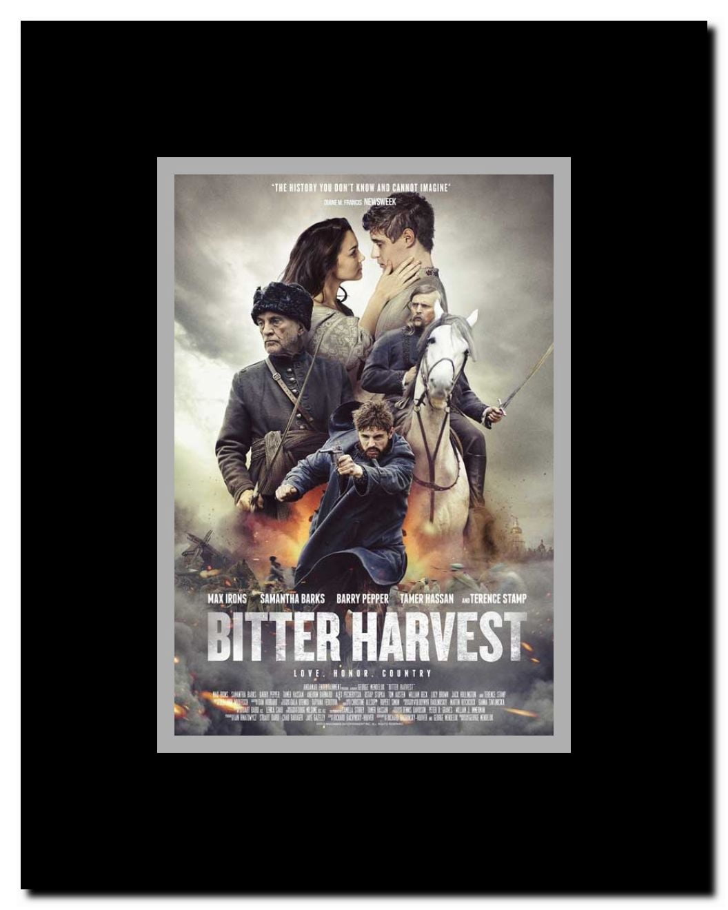 Bitter Harvest Framed Movie Poster