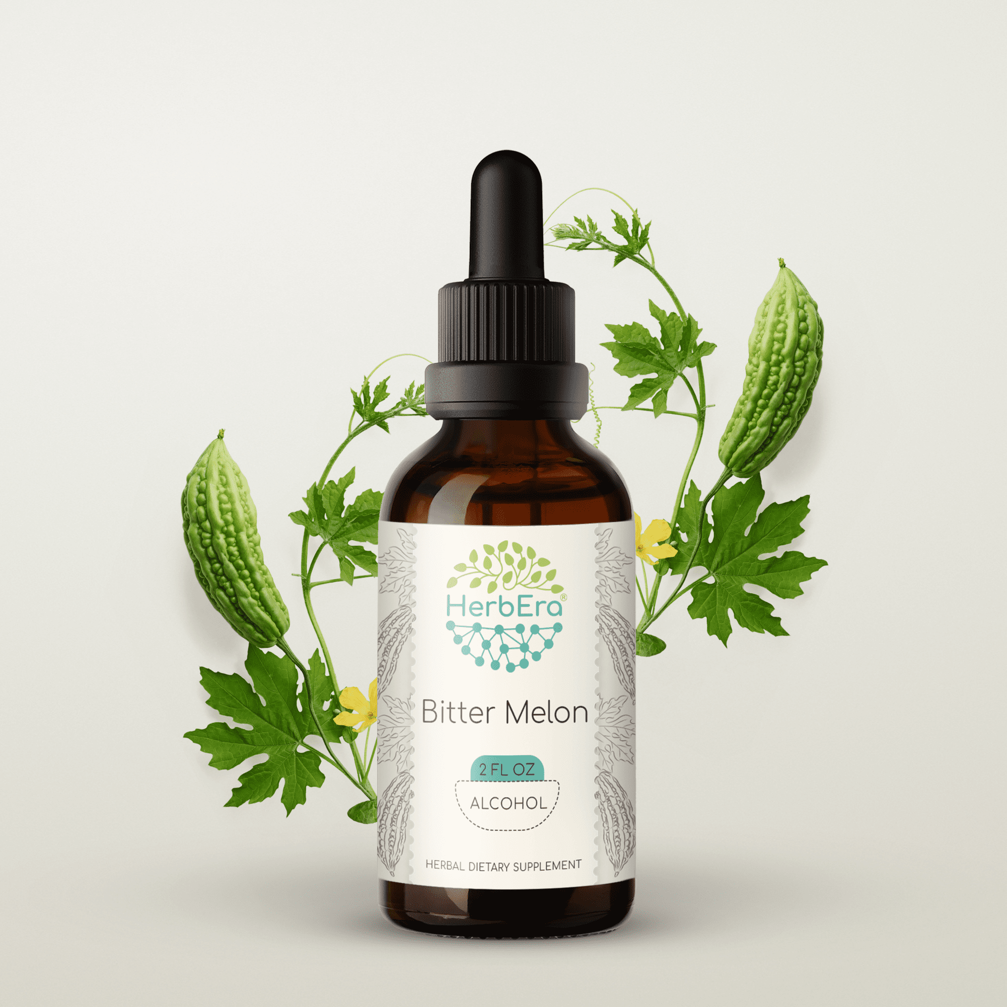 Bitter Melon Alcohol Herbal Extract Tincture, SuperConcentrated