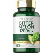 Bitter Melon Extract | 180 Capsules for Men and Women | by Carlyle