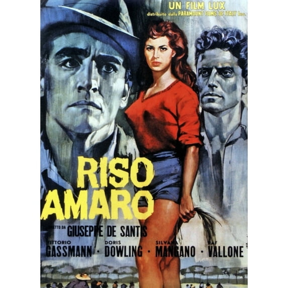 Bitter Rice Movie Poster Masterprint