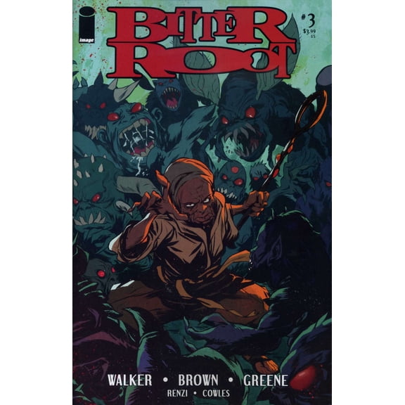 Bitter Root #3A VF ; Image Comic Book