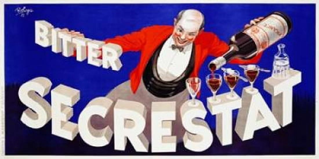 Bitter Secrestat 1935 Canvas Art - Robys (24 x 48)