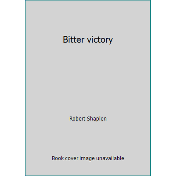 Pre-Owned Bitter victory (Hardcover) 0060155868 9780060155865