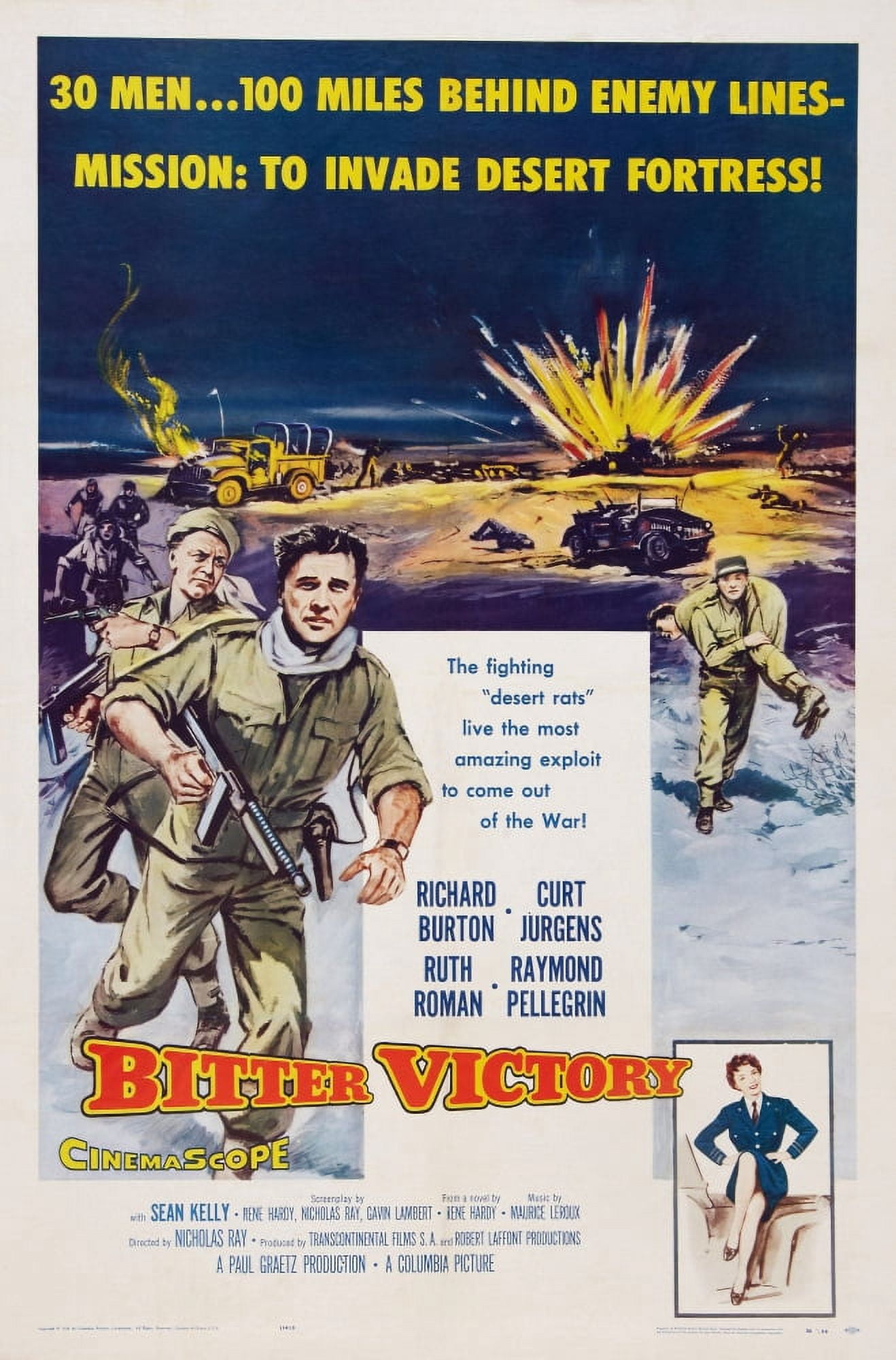 Bitter Victory U Canvas Art -  (11 x 17)