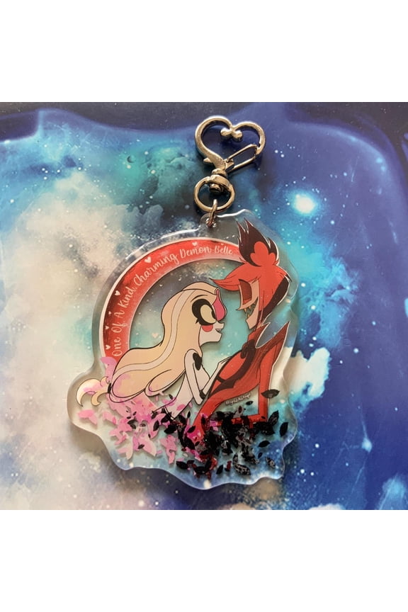 Bittersweet Belles and Demons Updated Art Acrylic Charm Key Chain