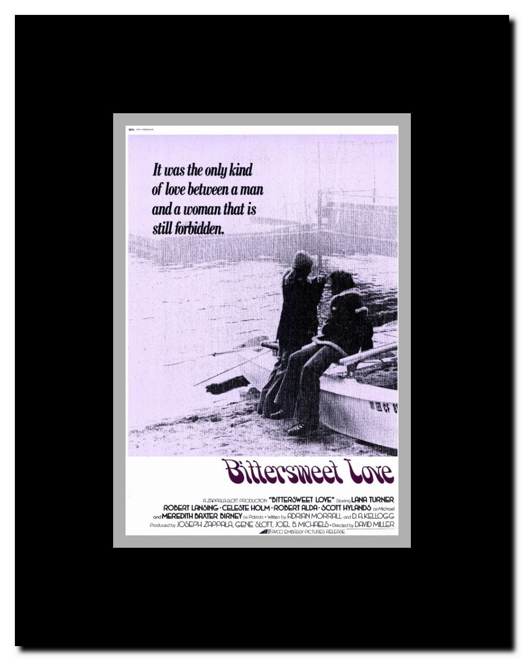 Bittersweet Love Framed Movie Poster