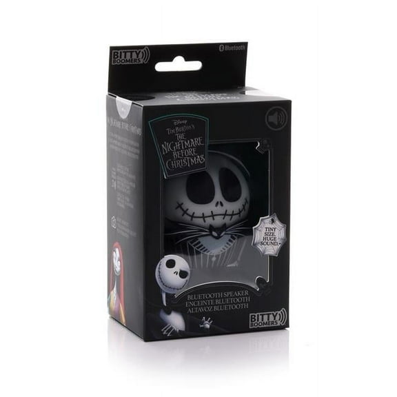 Bitty Boomers Disney Jack Skellington Glow In The Dark Bluetooth Speaker