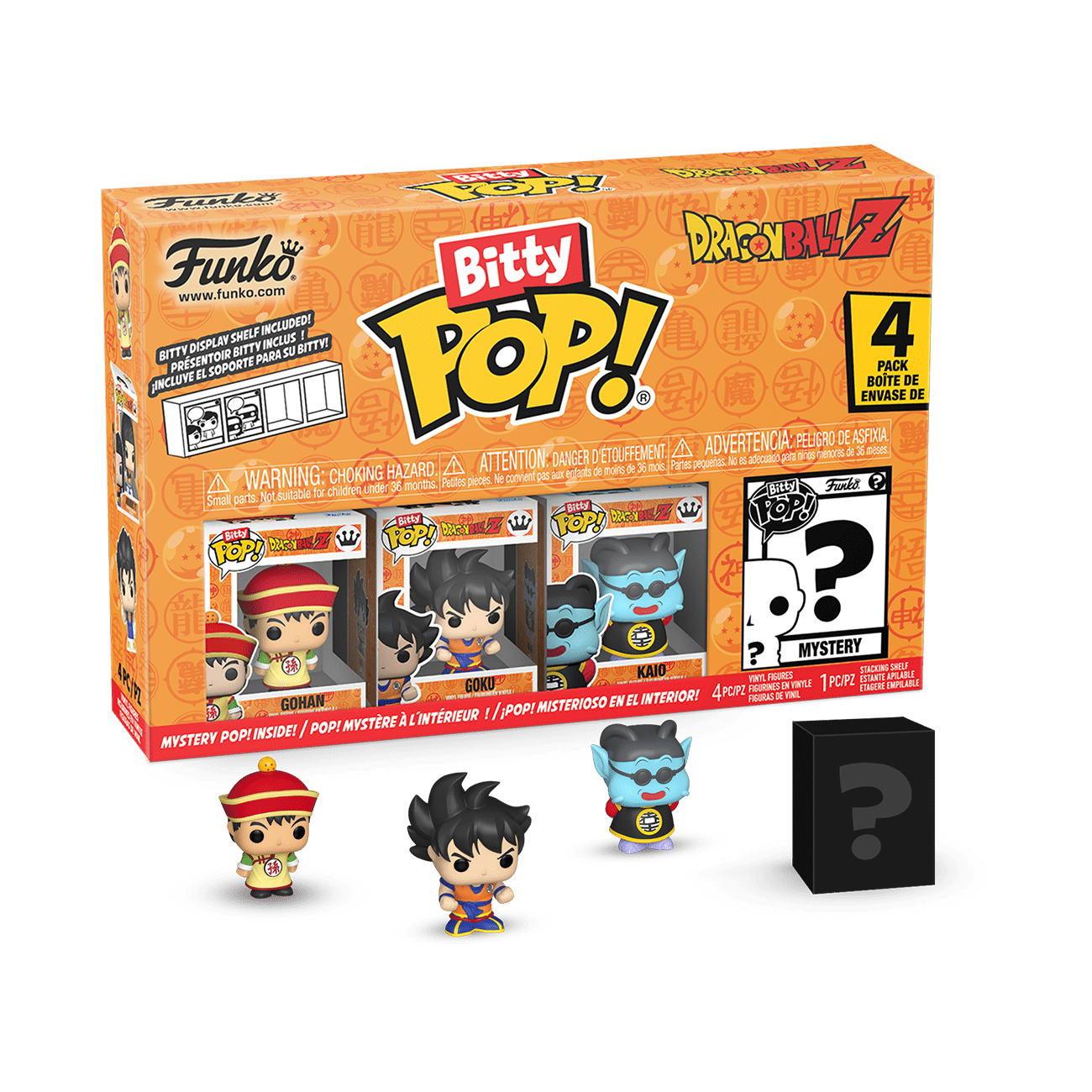 BABYL FUNKO POP! フィギュア 未開封 4体セット Bitty-POP-DBZ-Gohan-