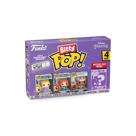 Bitty POP: Disney P- Rapunzel 4PK