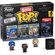 Bitty POP: Marvel- Capt. America 4PK