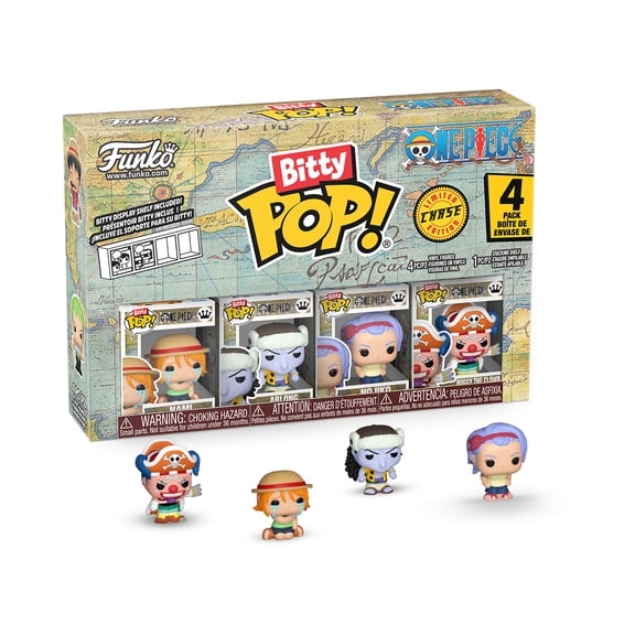 Funko Bitty POP! 4-Pack: One Piece - Nami Collectible Vinyl Mini-Figures