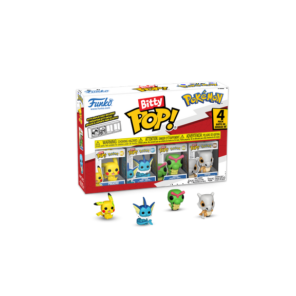 Funko Bitty POP! 4-Pack: Pokemon - Pikachu Collectible Vinyl Mini-Figures