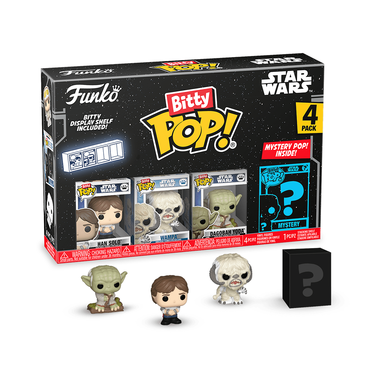 Funko Bitty POP! 4-Pack: Star Wars - Series 2 - Han Solo