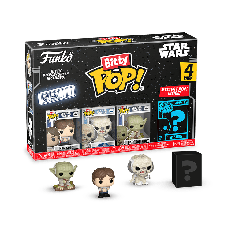 Funko Bitty POP! 4-Pack: Star Wars Series 2 Han Solo Vinyl