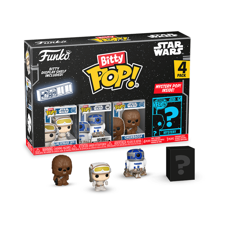 Funko Bitty POP: Star Wars Series 2- Luke Bitty POP 4-Pack, Empire