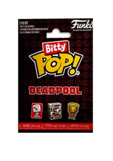 FUNKO Bitty POP! Singles: Deadpool (One Random Bitty Pop! Per