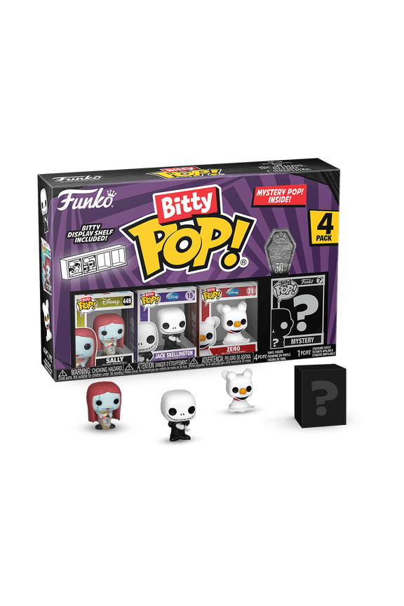 Bitty POP! 4-Pack: The Nightmare Before Christmas - Sally Collectible Vinyl Mini-Figures