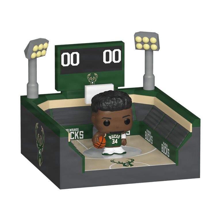 Funko Bitty POP Town: NBA Arena- Bucks with Giannis Antetokounmpo
